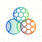 雷速比分官方LOGO，绿色足球场造型图标